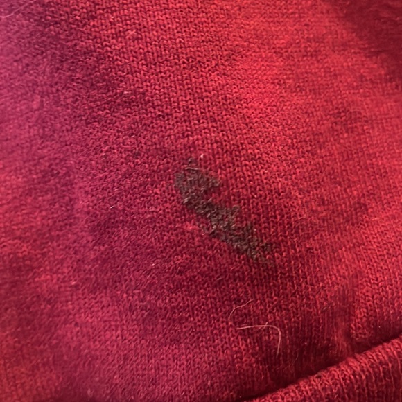 Russell Athletic - Women’s Oversized Maroon Hoodie in Women’s Small - Picture 7 of 9